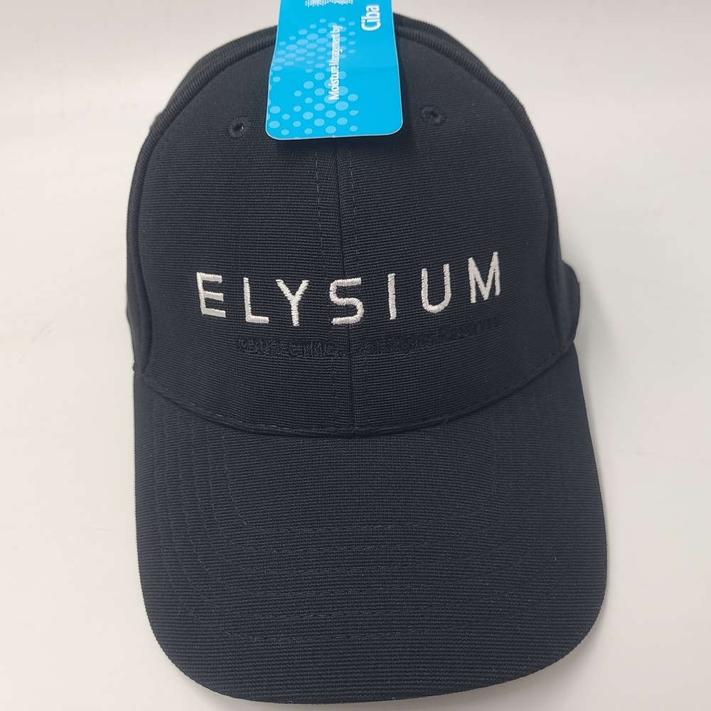 Elysium Movie Promo Hat Flex Fitted 2013 Action Sci-Fi Black Men Polyester Blend